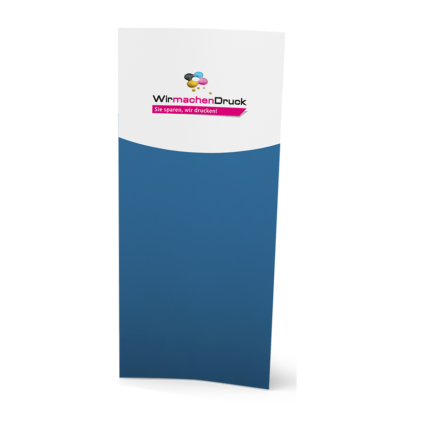 Flyer 15,0 cm x 26,5 cm, einseitig bedruckt