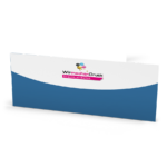 Flyer DIN lang Quer (21,0 cm x 9,9 cm), einseitig bedruckt