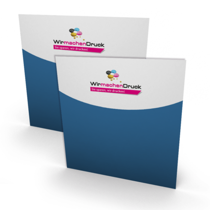 Flyer Quadrat 10,5 cm x 10,5 cm, beidseitig bedruckt