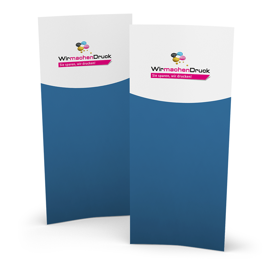 04 Flyer DIN lang (9,9 cm x 21,0 cm), beidseitig bedruckt Flyer DIN lang (9,9 cm x 21,0 cm), beidseitig bedruckt – Bild 1