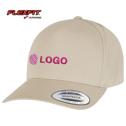 FLEXFIT - 5-Panel Curved Classic Snapback Cap