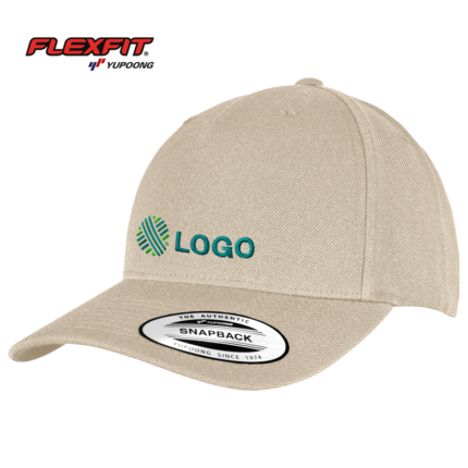FLEXFIT - Classics 5-Panel Premium Curved Visor Snapback Cap